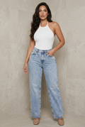 Light Acid Wash Blue